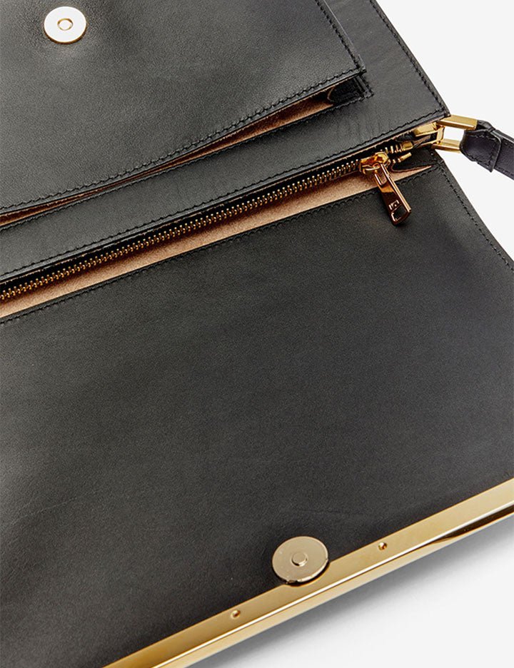 shoulderbag edith nero - n21 alessandro dell'acqua - clutch