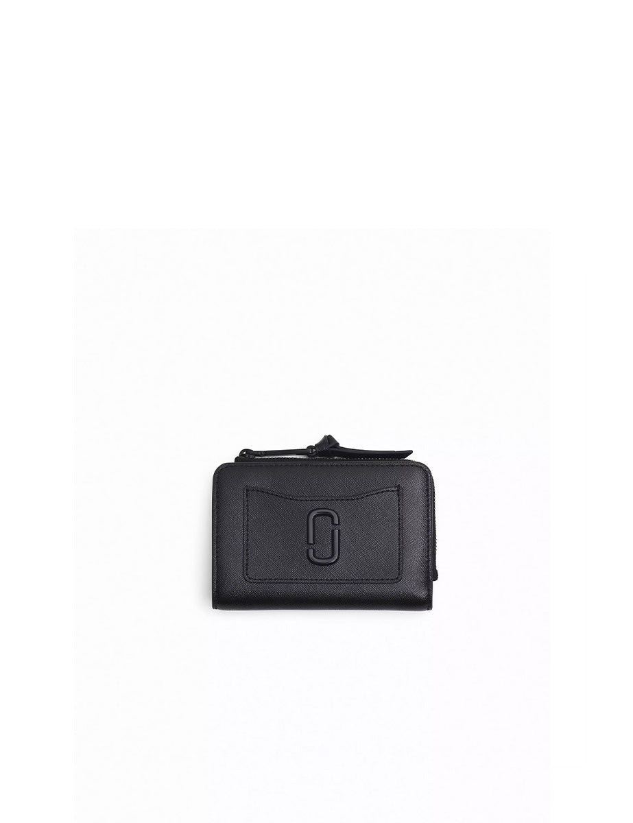 slim bifold bag nero - marc jacobs - portafogli