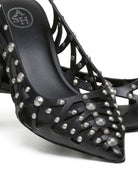 slingback borchie black - Frida SRL