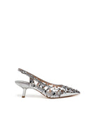 slingback borchie silver - ash - slingback