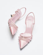 slingback cristalli pink - n21 alessandro dell'acqua - slingback