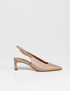 slingback liscia naturale - halmanera - slingback