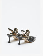 slingback nappa nero - Frida SRL