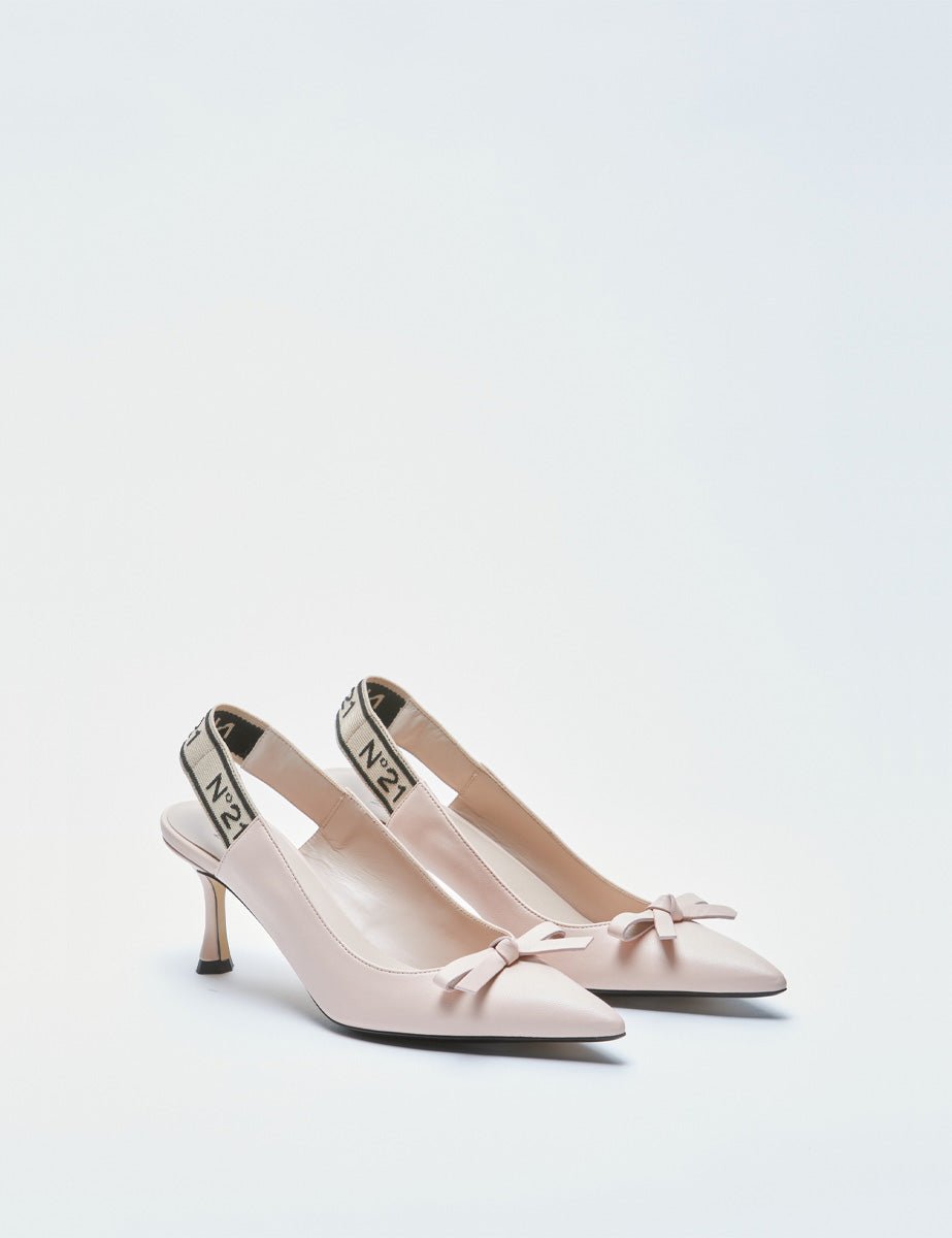 slingback punta nude - n21 alessandro dell'acqua - slingback
