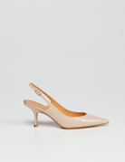 slingback vernice panna - lella baldi - slingback