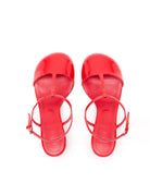 slingback vernice rosso vermiglio - plan c - slingback