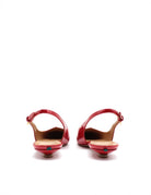 slingback vernice scollo cuore rosso - Frida SRL