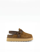 slipper cinturino cognac - colors of california - sabot