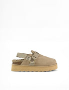 slipper cinturino tan - colors of california - sabot