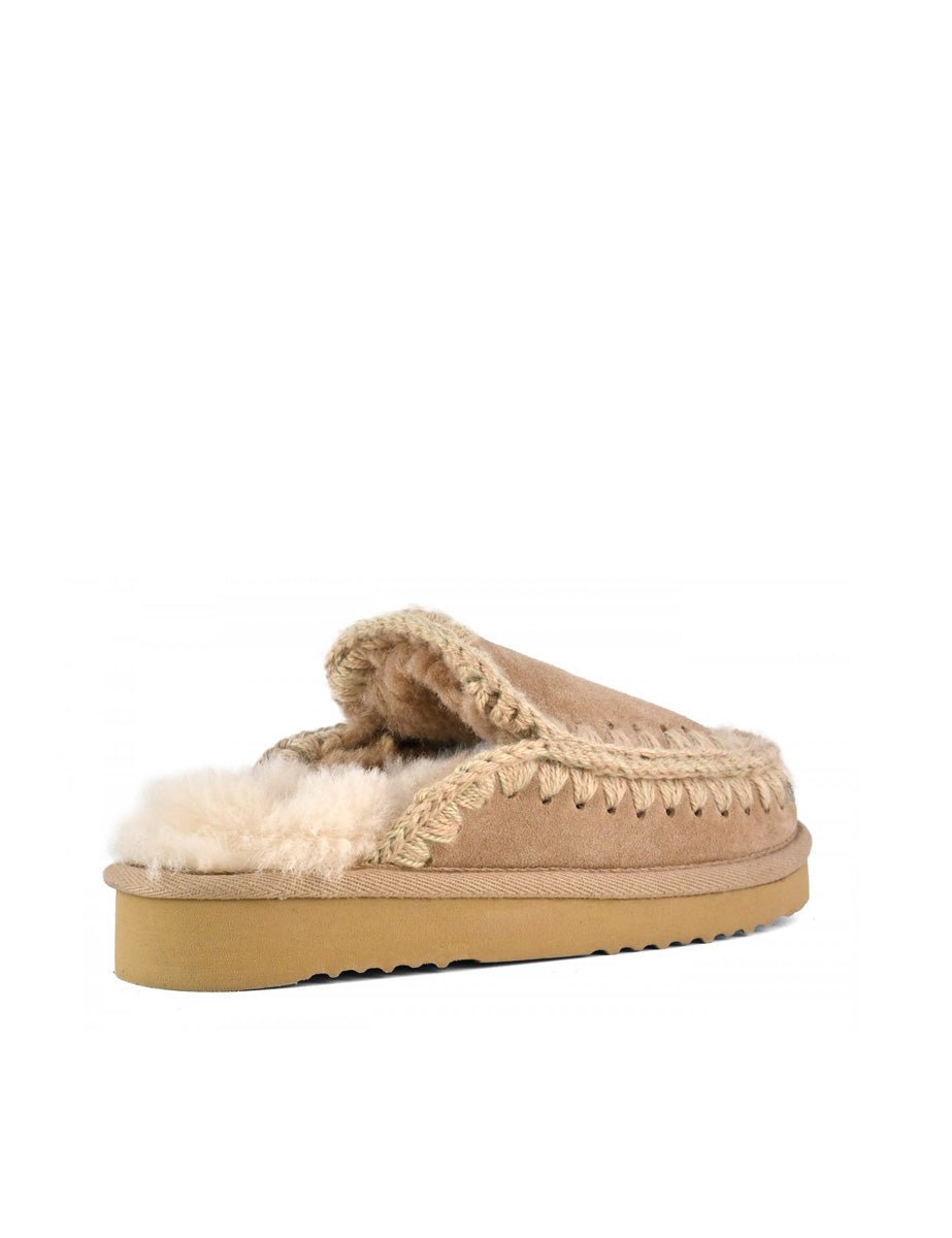 slipper eskimo cammello - mou - sabot
