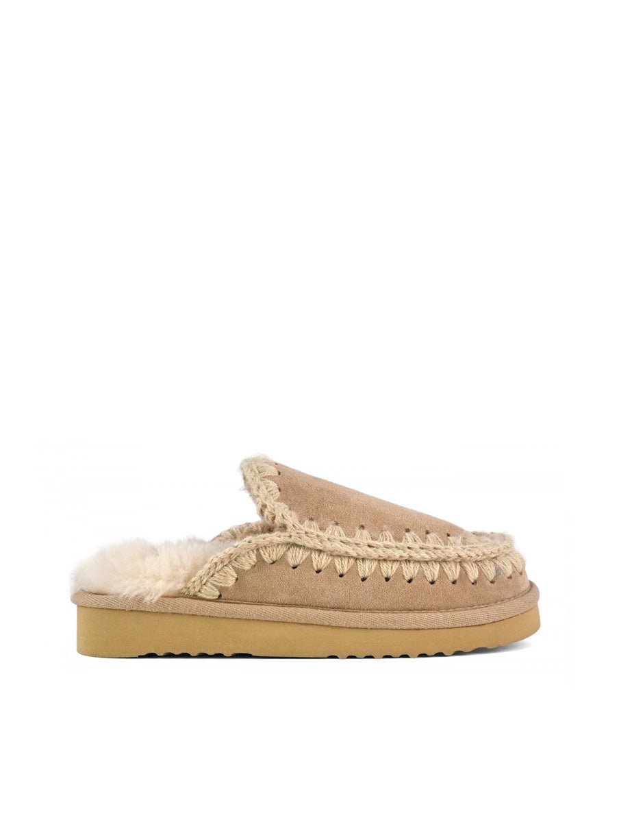 slipper eskimo cammello - mou - sabot
