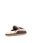 slipper eskimo marrone - mou - flat