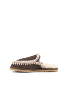 slipper eskimo marrone - mou - flat