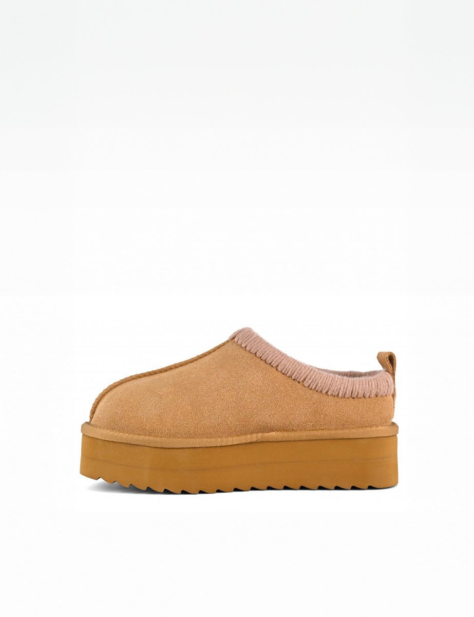 slipper impuntura biscotto - Frida SRL