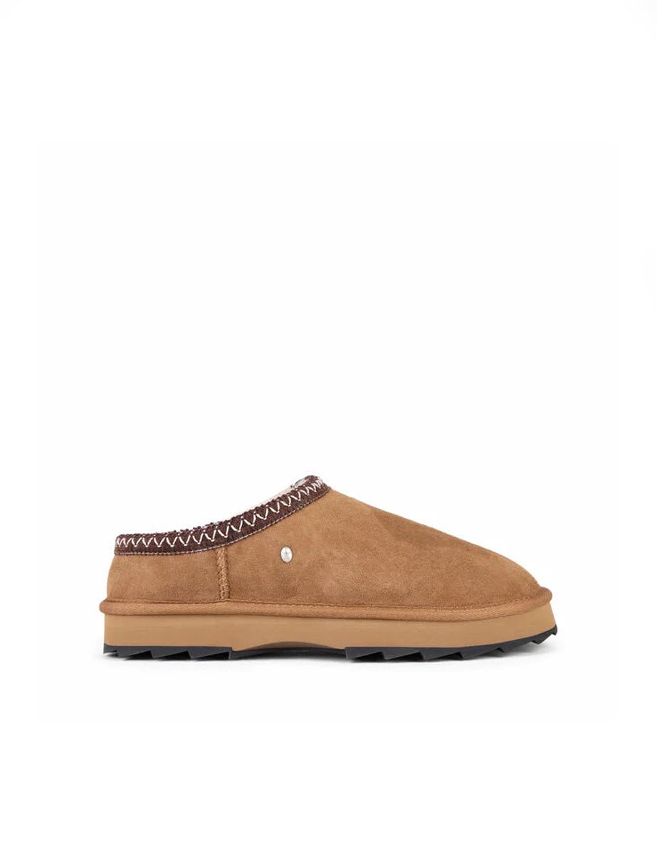 slipper sharky scuff chestnut - emu - ciabatta