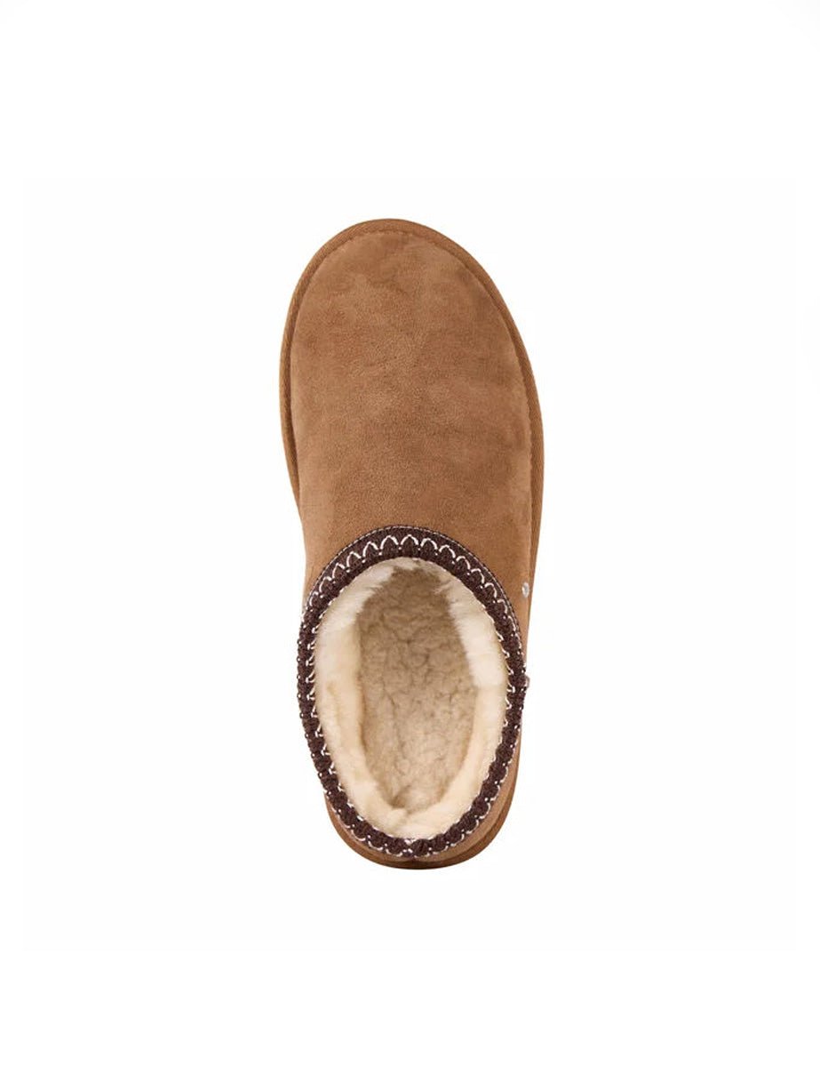 slipper sharky scuff chestnut - emu - ciabatta