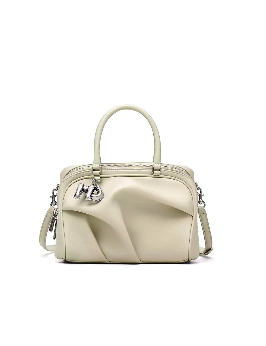 small bauletto bag leather bone - marc jacobs - shopper
