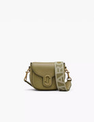 small saddle bag leather light moss - Frida SRL