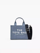 small tote bag canvas blue shadow - Frida SRL