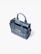 small tote bag canvas blue shadow - Frida SRL