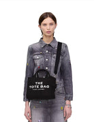 small tote bag canvas nero - marc jacobs - shopper