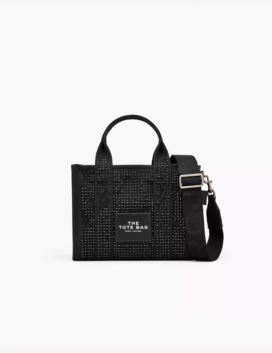 small tote bag crystal black - marc jacobs - shopper
