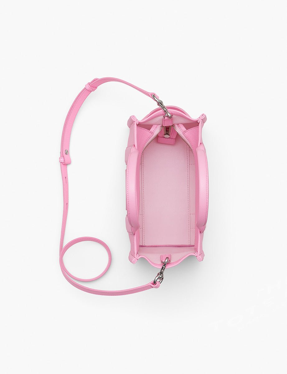 small tote bag leather fluro candy - Frida SRL