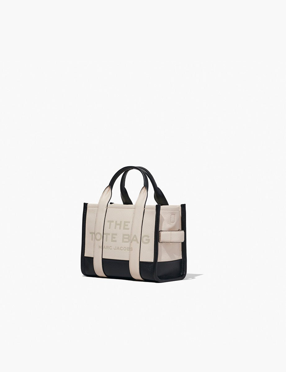 small tote bag leather ivory multi - marc jacobs - shopper