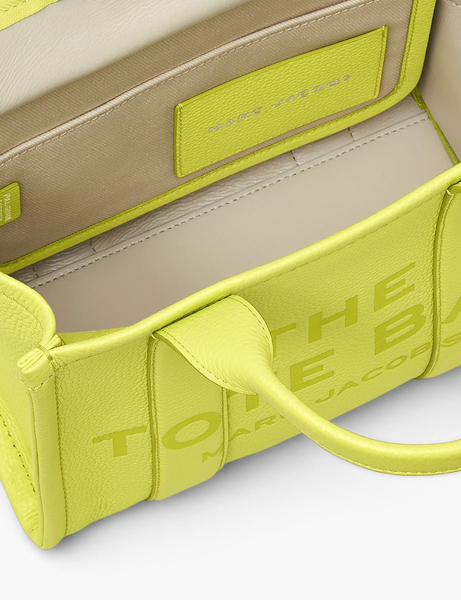 small tote bag leather limoncello - marc jacobs - shopper