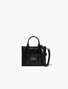 small tote bag leather nero cocco - Frida SRL
