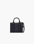 small tote bag leather nero logo - marc jacobs - shopper