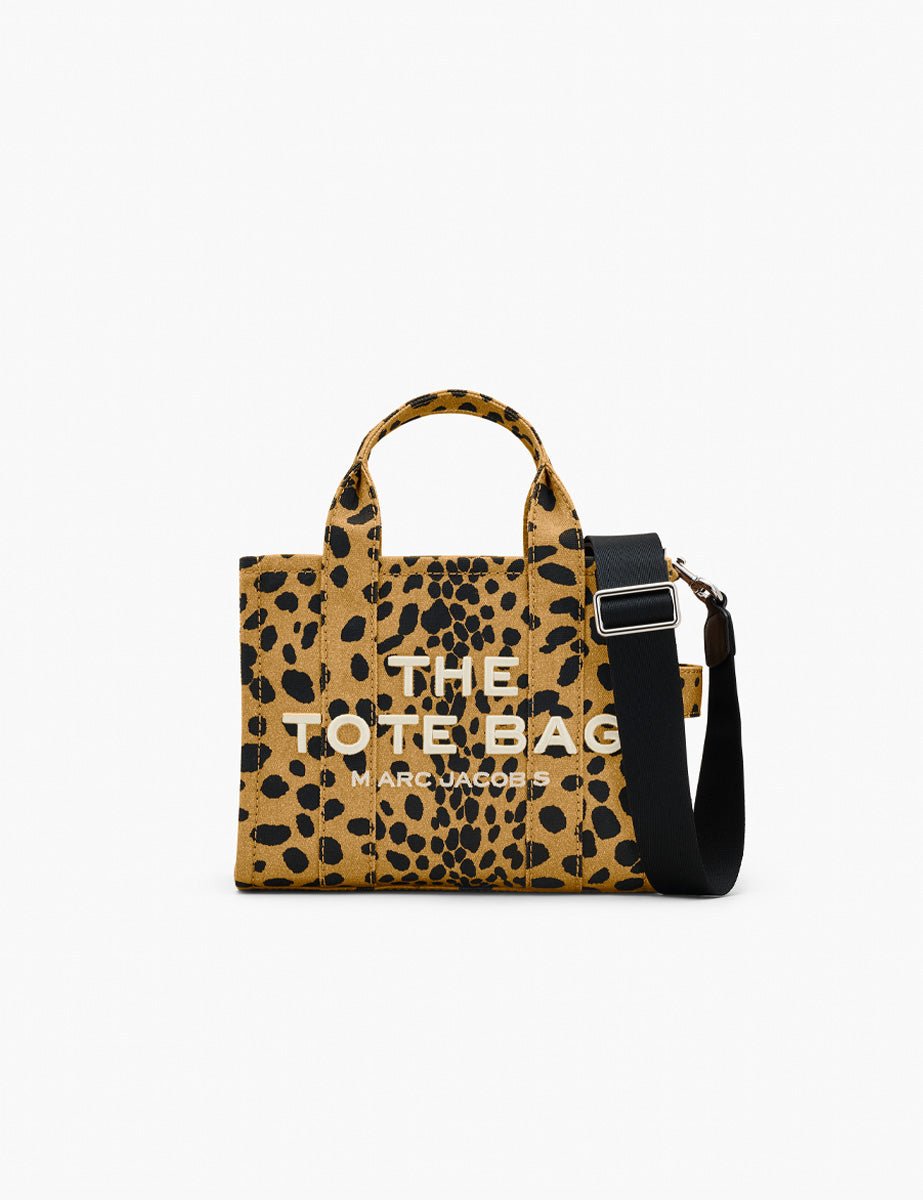 small tote bag maculata canvas black multi - marc jacobs - shopper