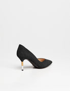 smoking hot pump suede nero - Frida SRL