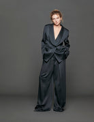 smooking blazer dark navy - Frida SRL