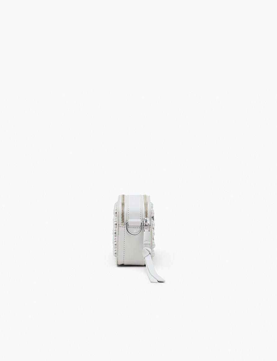 snapshot leather bianco - marc jacobs - clutch