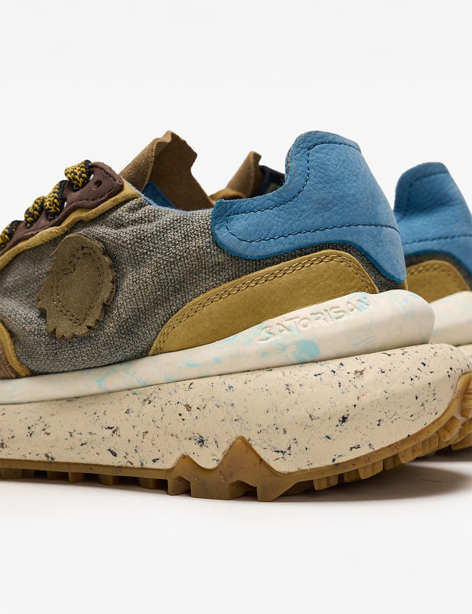sneaker chacrona metta linen fumo - Frida SRL