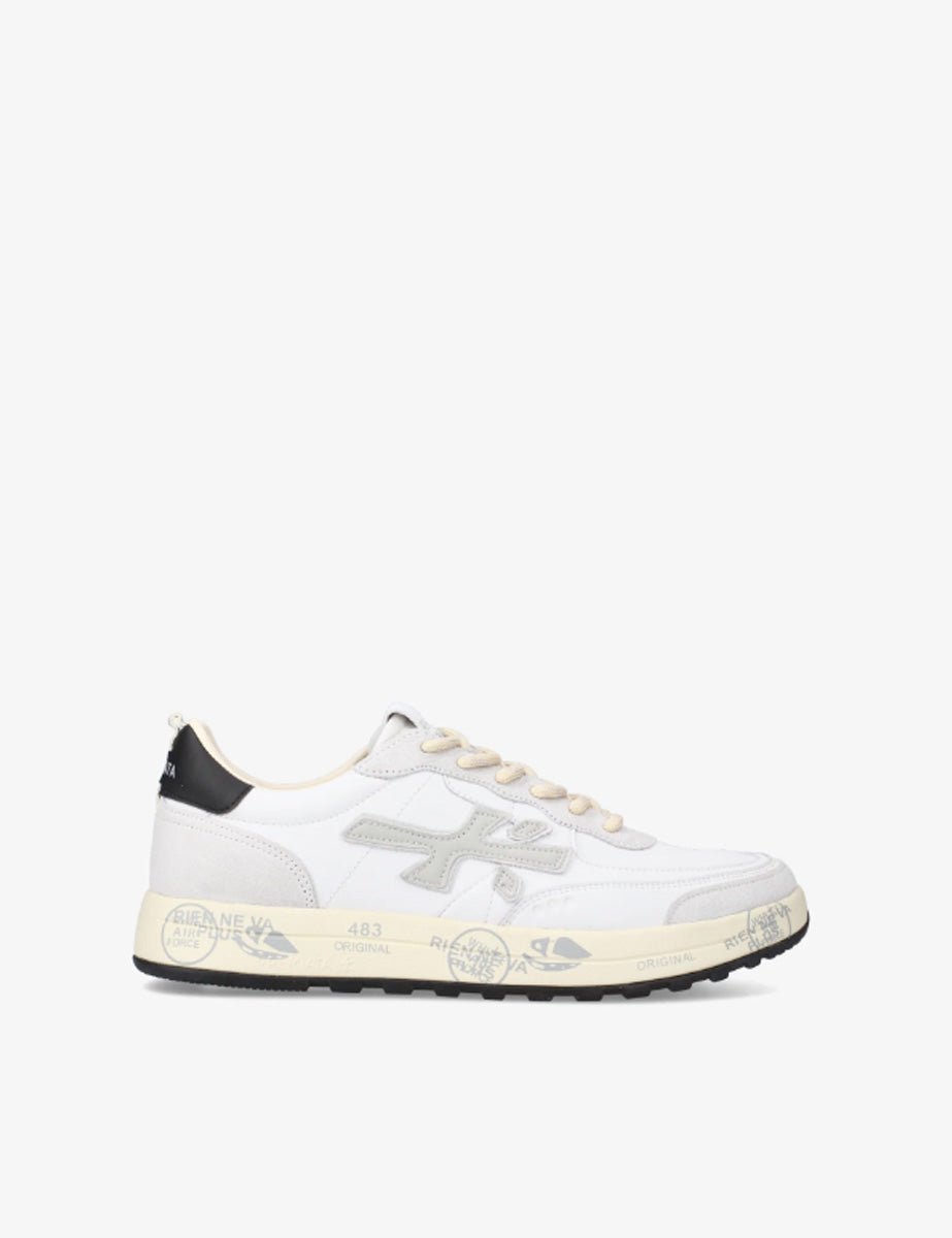 sneaker nous leather bianco - premiata - sneaker