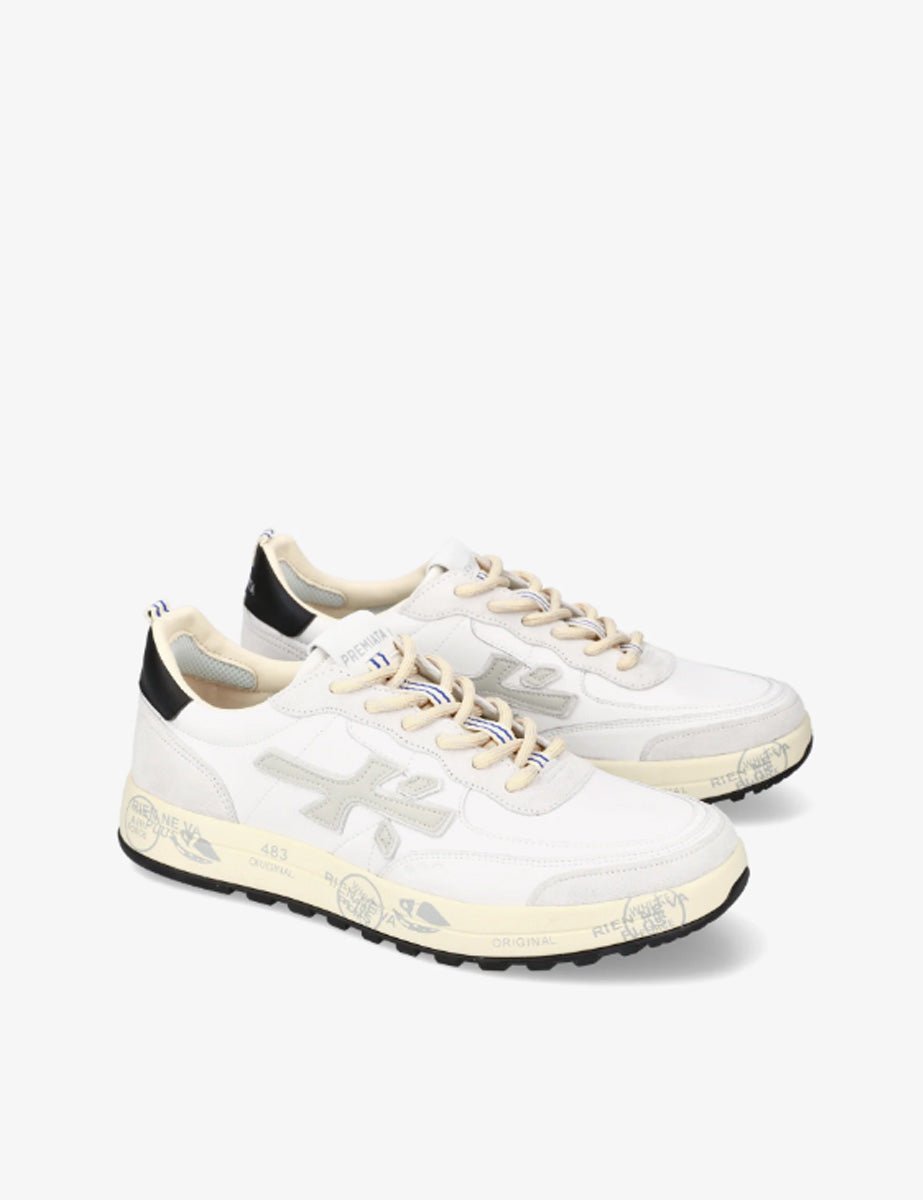 sneaker nous leather bianco - premiata - sneaker