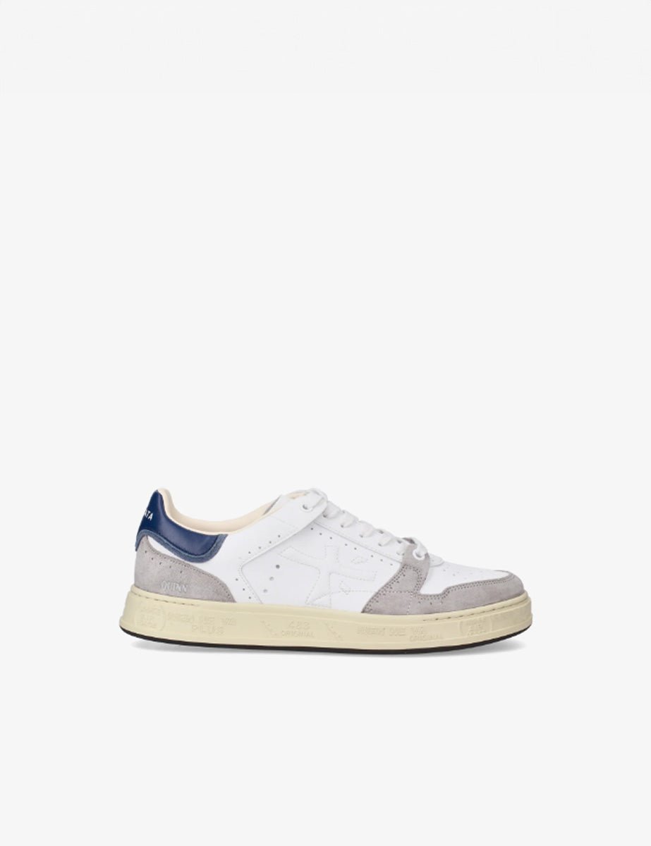 sneaker quinn bianco blu - Frida SRL