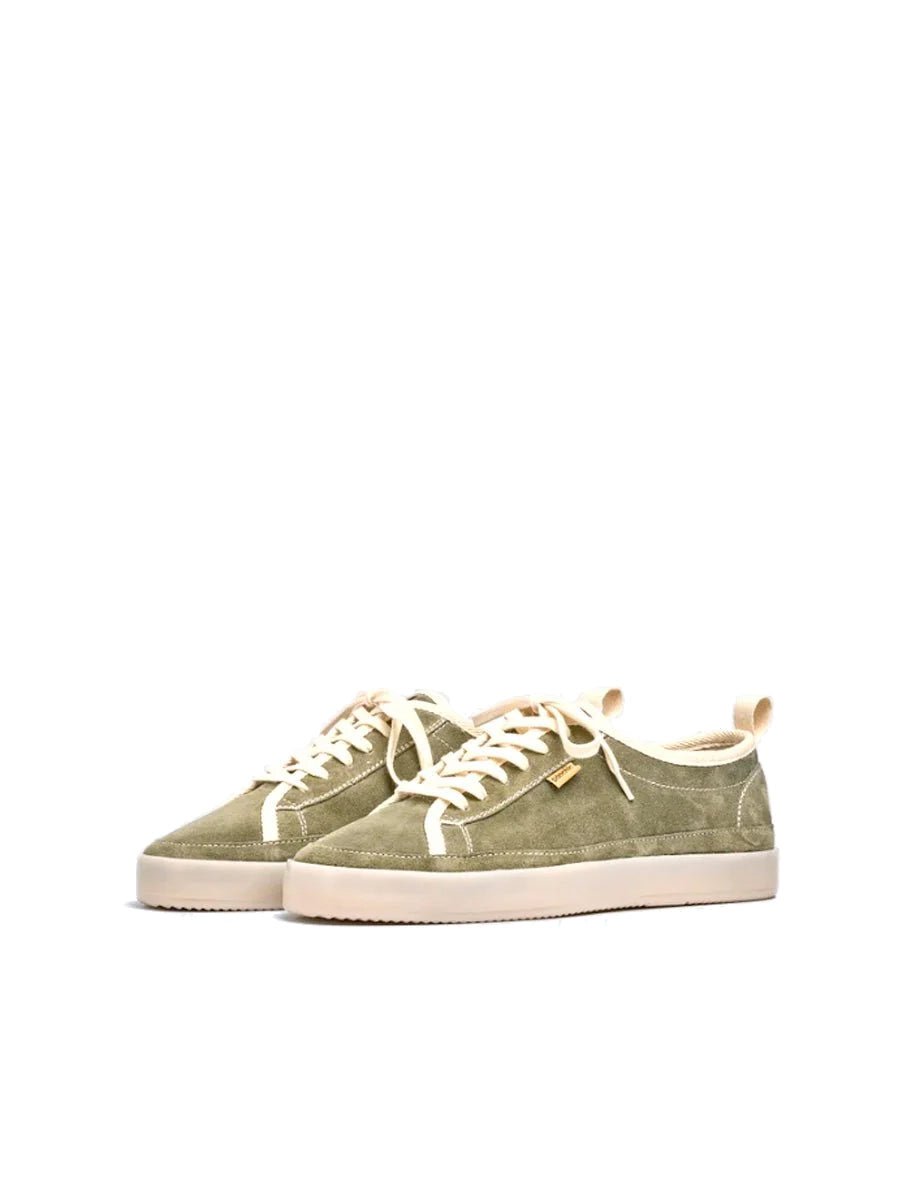 sneaker suede military olive - panchic - sneaker