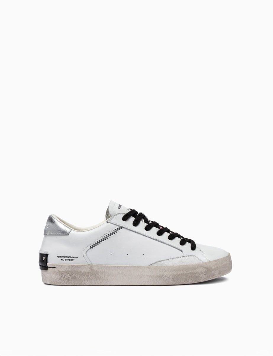 sneaker suola contrasto bianco - crime - sneaker