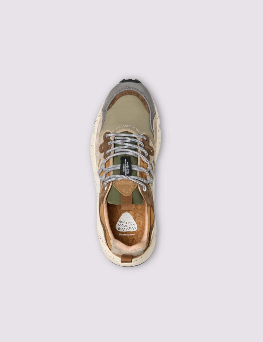 sneaker yamano suede grey onion - flower mountain - sneaker