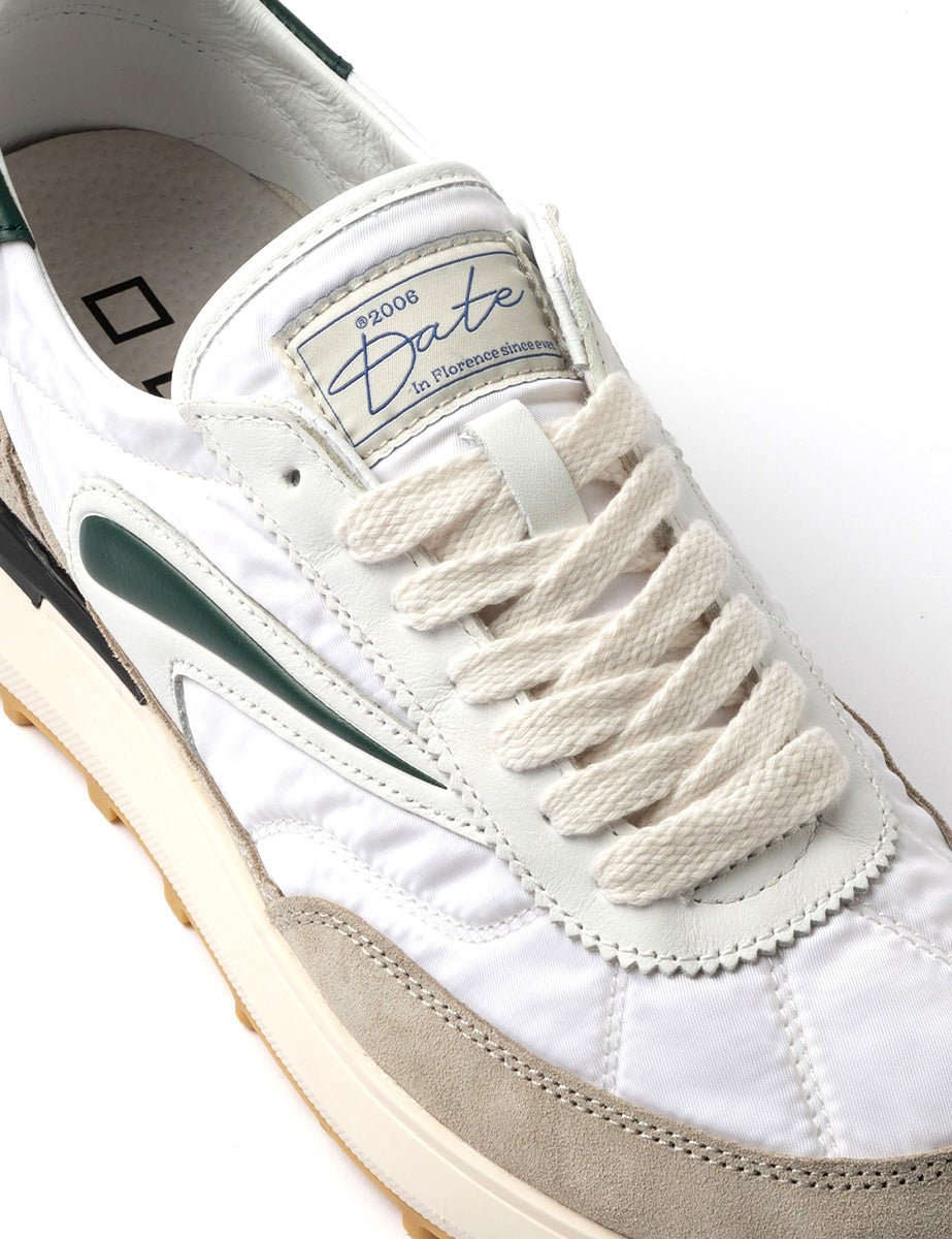 sneakers athleta nylon white green - date - sneaker