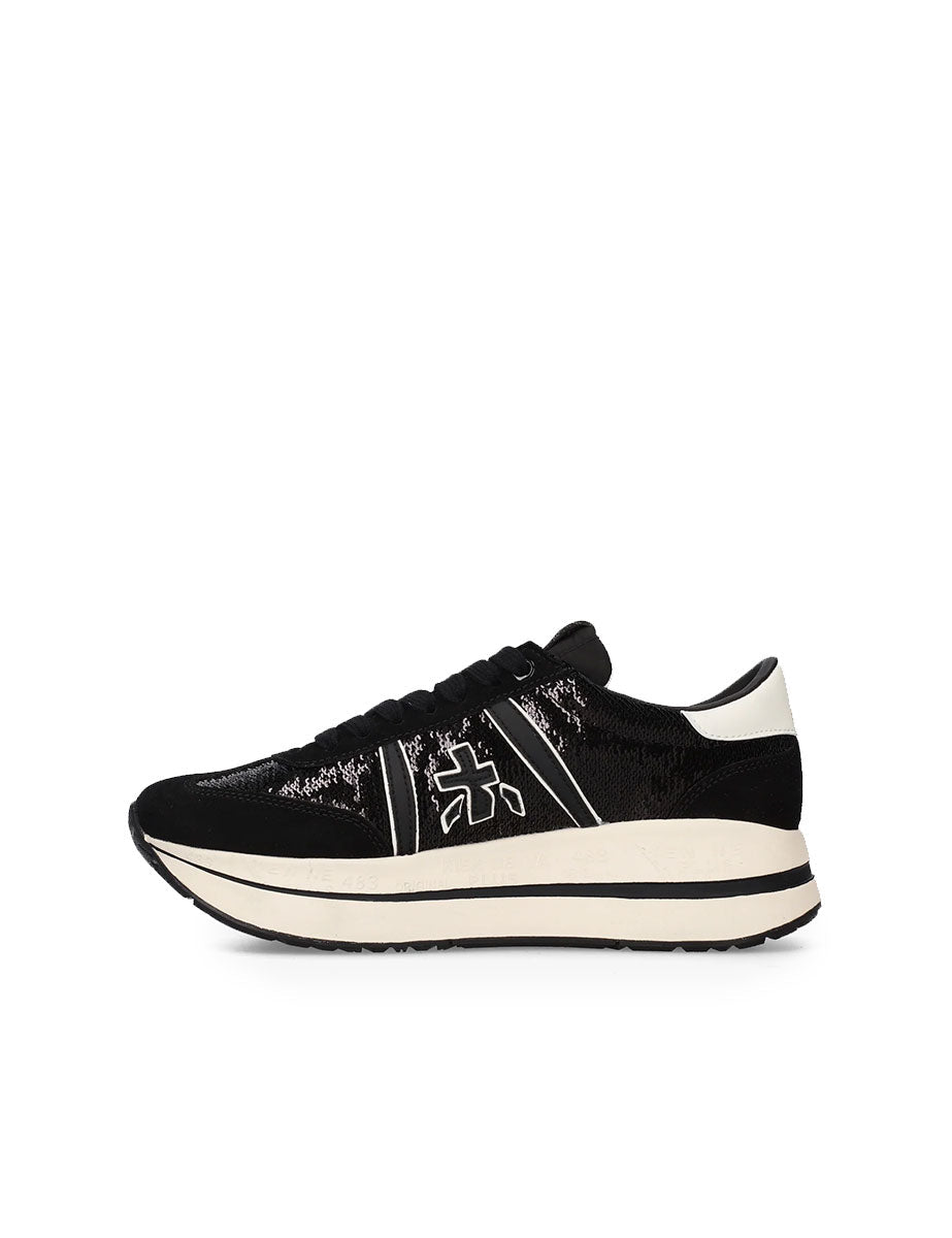sneakers bethcoin 8504 nero - white premiata - sneaker