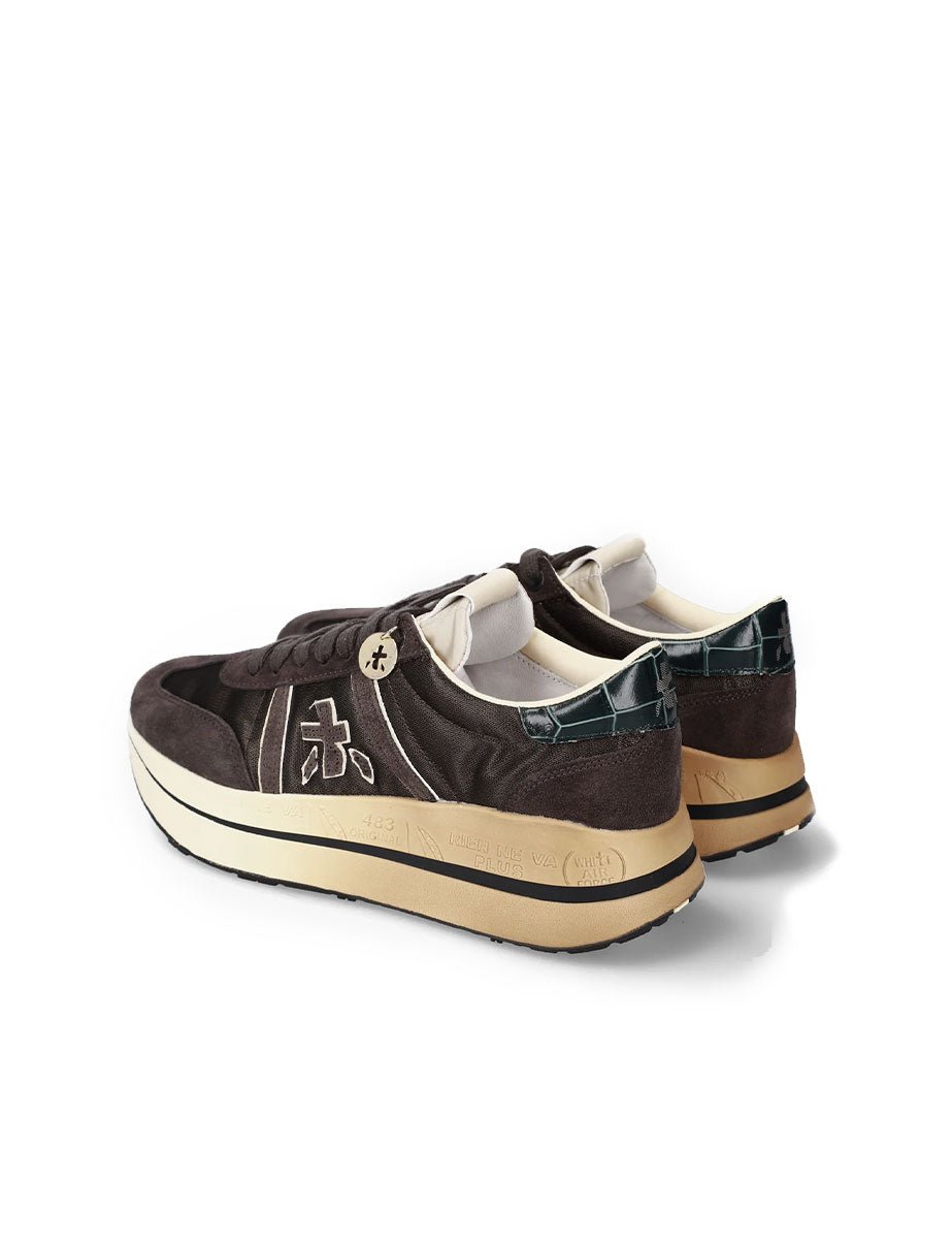 sneakers bethcoin 8505 moro - white premiata - sneaker