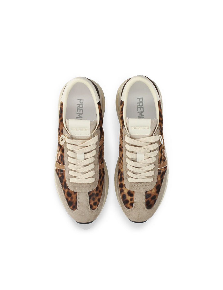 sneakers bethcoin 8701 animalier - white premiata - sneaker