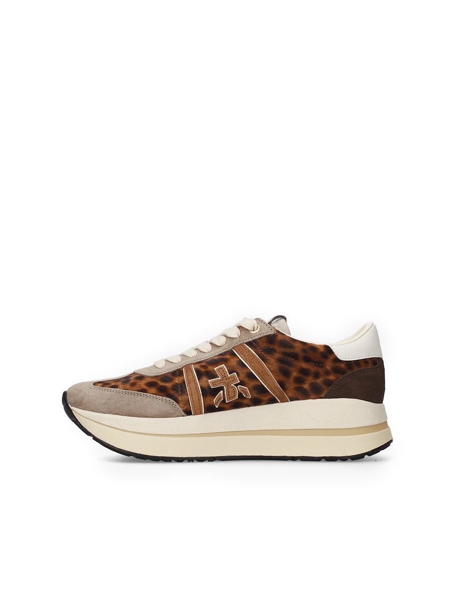 sneakers bethcoin 8701 animalier - white premiata - sneaker