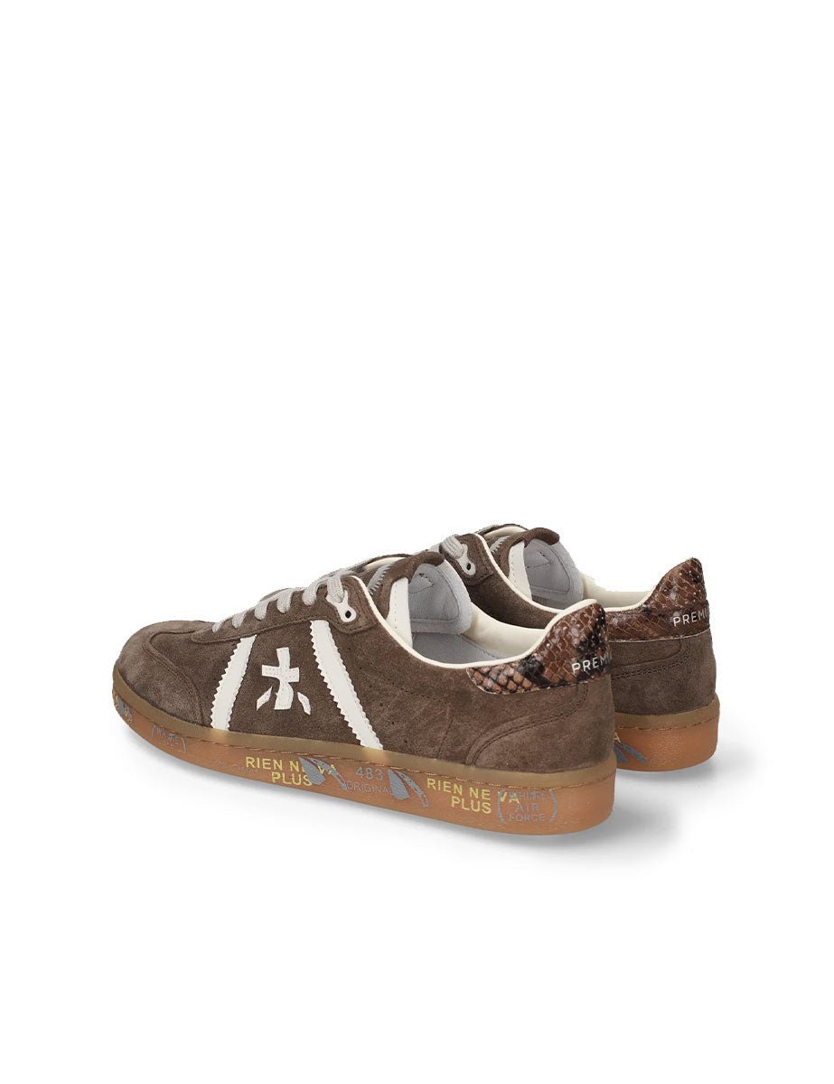 sneakers bonnie 8577 taupe - white premiata - sneaker