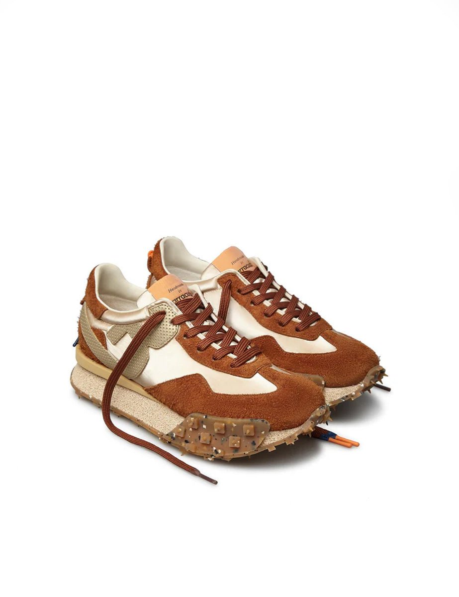 sneakers camoscio beige platino - barracuda - sneaker
