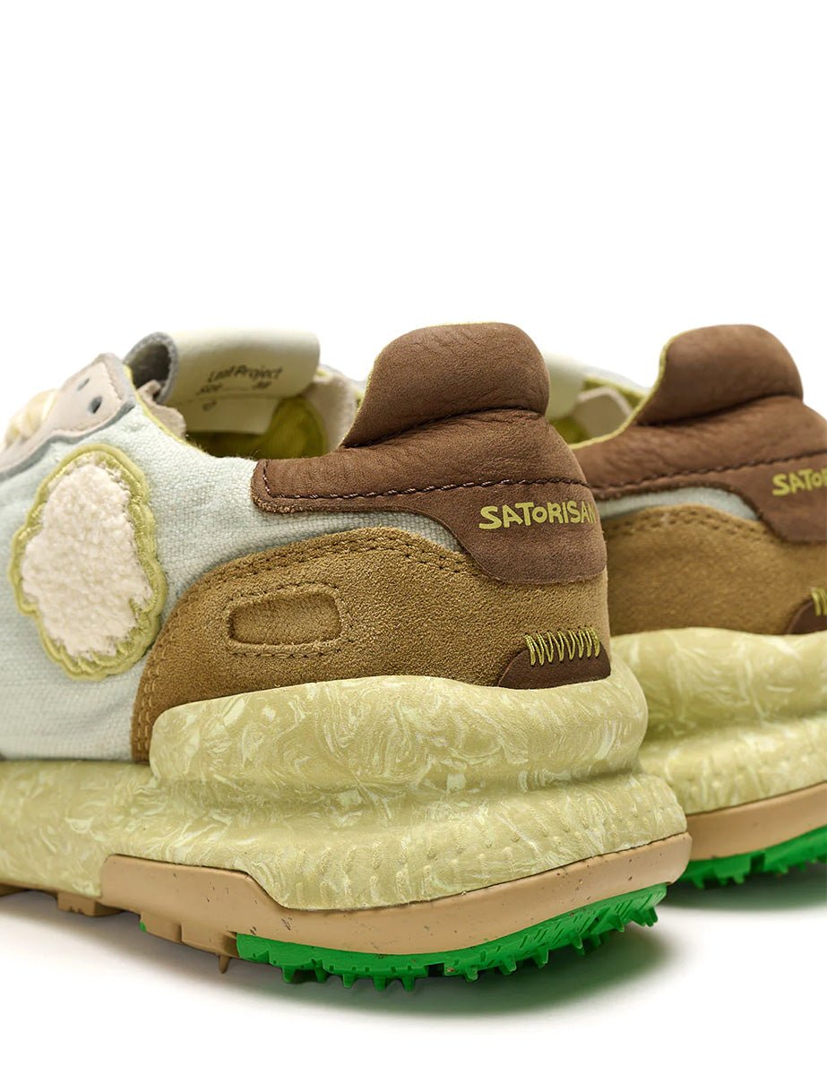 sneakers chacrona linen cloudy green - satorisan - sneaker